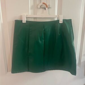Altar'd State Chic Green Mini Skirt